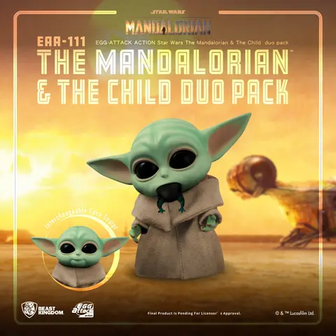 Comprar Figura Egg Attack Star Wars The Mandalorian Y The Child Figuras de Videojuegos