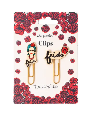 Comprar Clips Con Topper Frida Kahlo 
