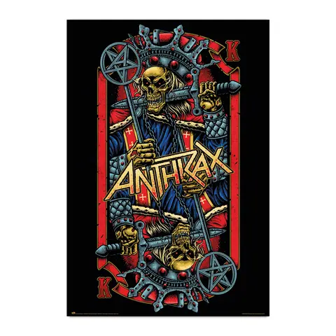 Comprar Poster Anthrax Evil Kings 
