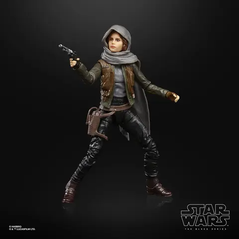 Comprar Figura Star Wars Jyn Erso Serie Black Figuras