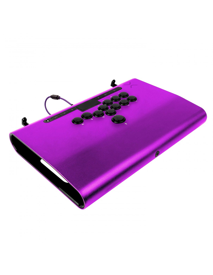 Fightstick victrix pro fs-12 arcade púrpura licencia oficial