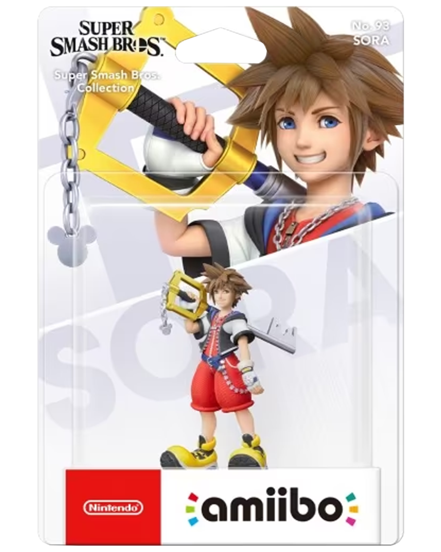 Figura Amiibo Sora Kingdom Hearts (Serie SSB)