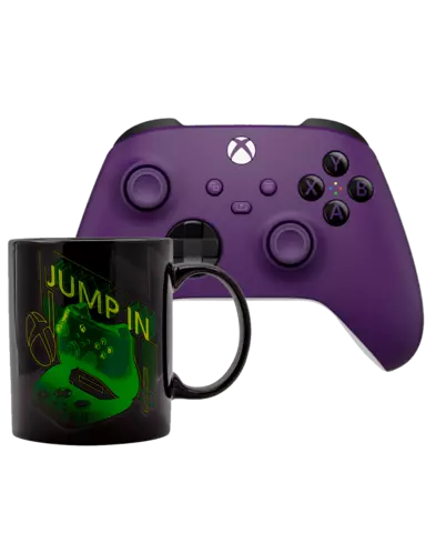 Comprar Mando Inalámbrico Xbox Astral Purple + Taza Xbox y Posavasos con Licencia Oficial Xbox Series