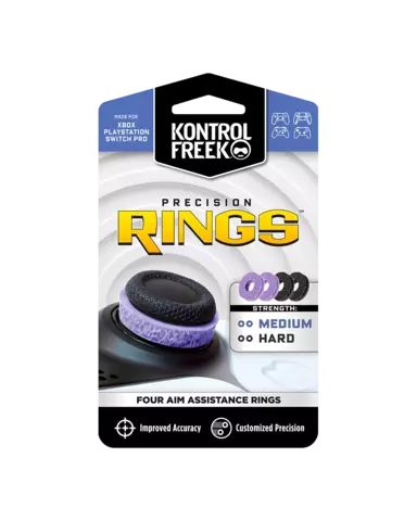 Comprar Thumbgrips Precision Rings BLACK/PURPLE - Universal PC