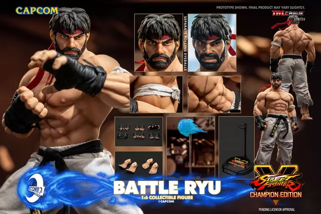 Reservar Figura Battle Ryu Street Fighter V 1/6 Iconiq Studios Capcom Figuras Estándar