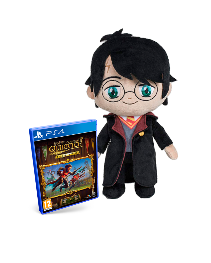 Harry Potter: Campeones de Quidditch Ed. Deluxe + Peluche Harry