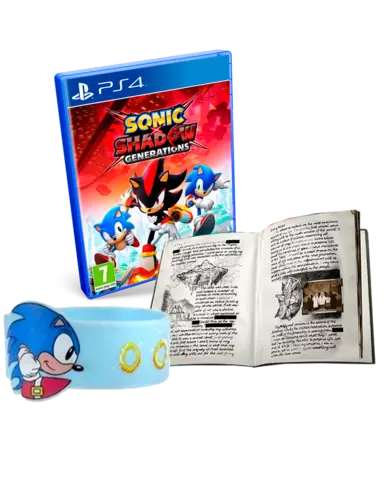 Reservar Sonic x Shadow Generations + Pulsera Sonic the Hedgehog con Licencia Oficial PS4 Pack Pulsera