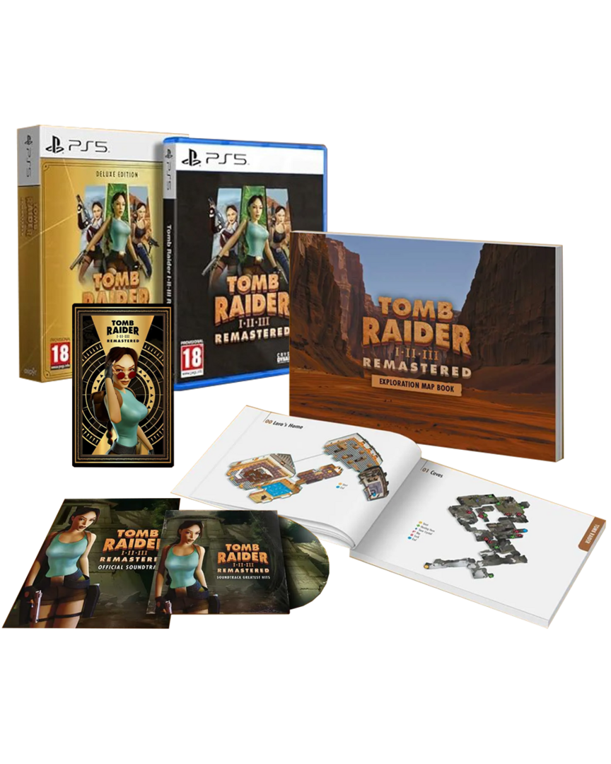 Tomb raider i-iii remastered starring lara croft [deluxe edition]