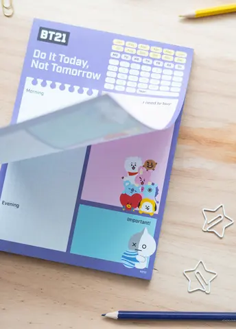 Comprar Bloc Notas De Escritorio BT21 