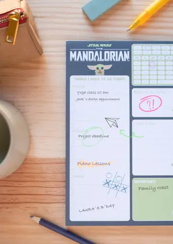 Comprar Bloc Notas De Escritorio The Mandalorian 