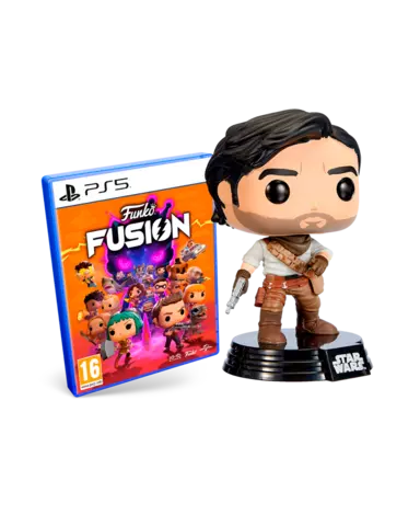 Comprar Funko! Fusion + Figura POP! Poe Dameron Star Wars 10 cm PS5 Pack POP! Poe Dameron