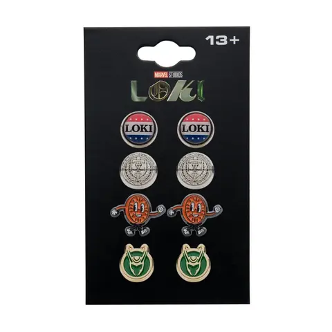 Comprar Set Pendientes Marvel Loki & Tva 