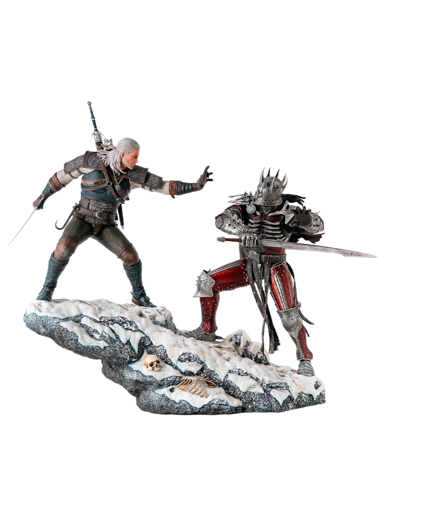 Diorama Resina Geralt VS Eredin The Witcher 3: Wild Hunt 1/6 Pure Arts