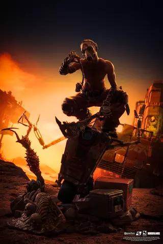 Reservar Diorama Resina Psycho & Claptrap Borderlands 3 1/6 Pure Arts Dioramas y escenarios