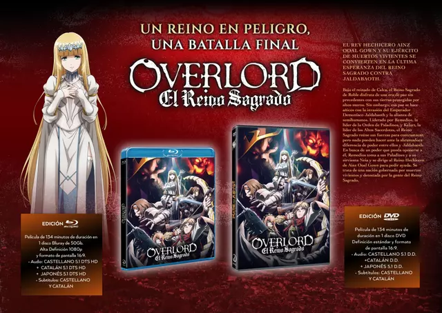 Reservar Overlord: El Reino Sagrado Estándar DVD