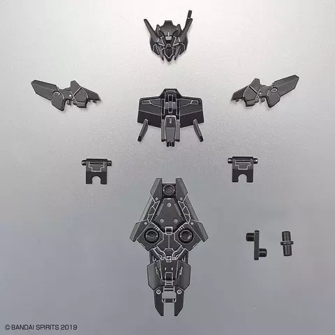Figura Option Armor For Commander Type Alto Exclusive Black 30 mm                                       