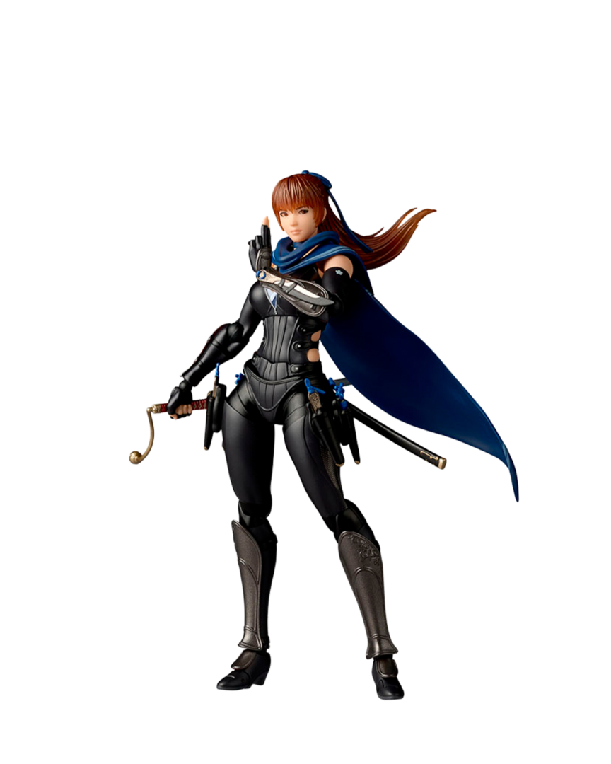 Figura kasumi ninja gaiden 3: razor's edge revoltech  a.y. kaiyodo