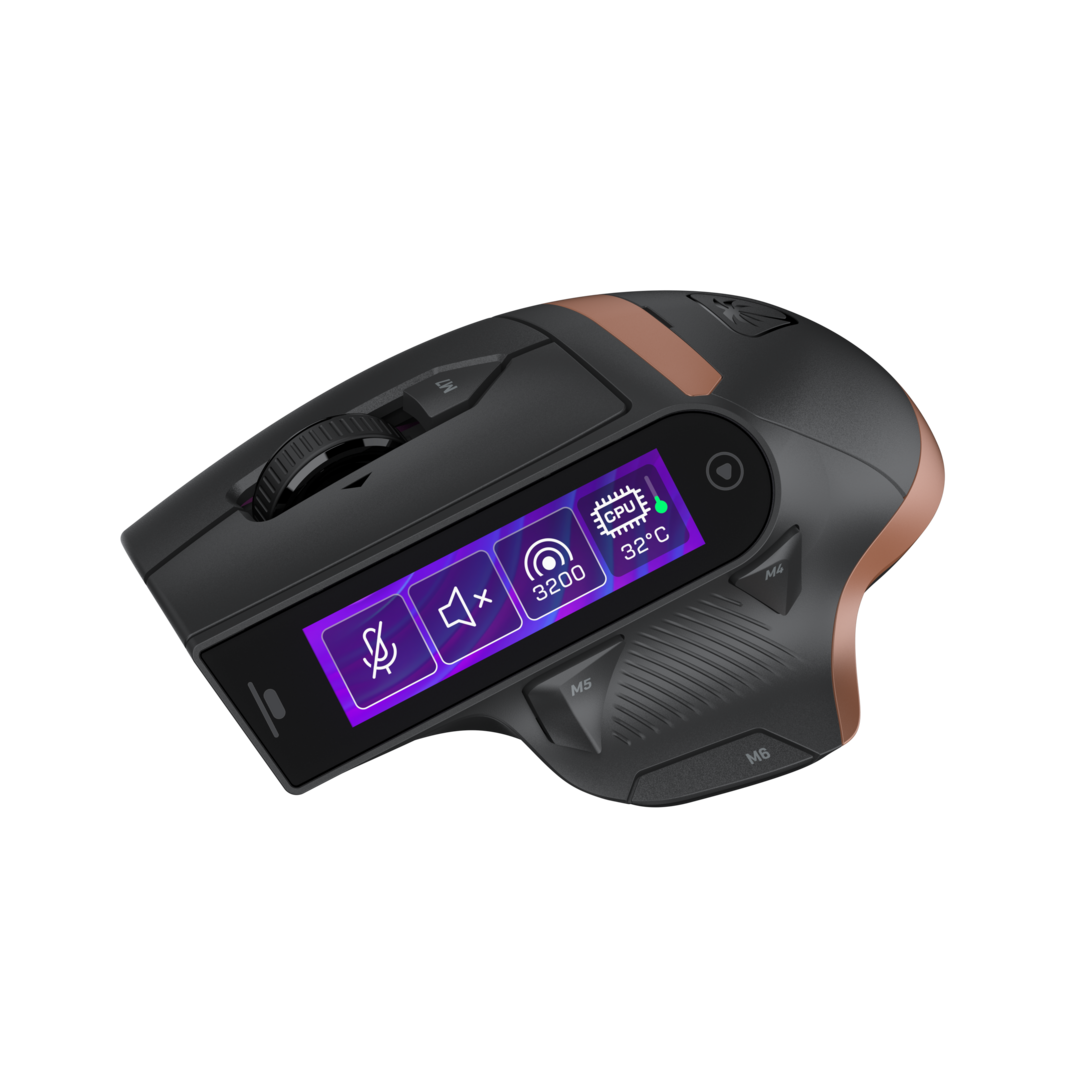 Ratón gaming command series mc7 negro