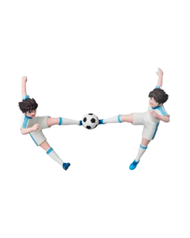 Set 2 Figuras Ohzora Tsubasa & Misaki Taro Captain Tsubasa UDF Medicom