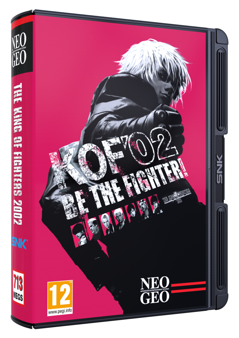 Cartucho the king of fighters 2002 neogeo aes+
