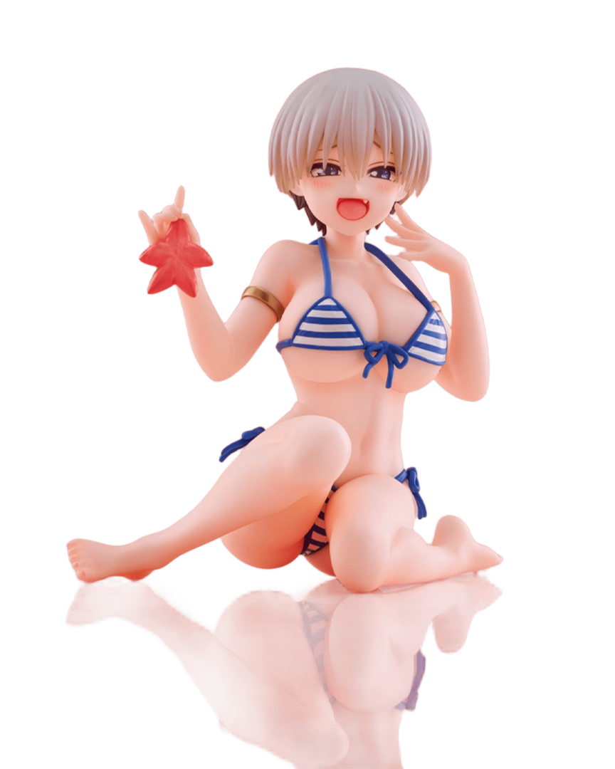 Uzaki-chan wants to hang out! figura pvc desktop cute hana uzaki (swim wear ver.) 13 cm