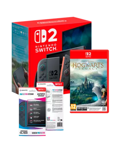 Nintendo Switch 2 Consola + Hogwarts Legacy + Oniverse Screen Protector