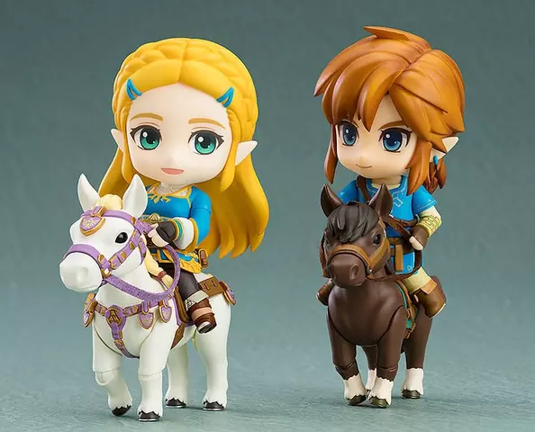 Reservar Figura Link & Epona The Legend of Zelda: Breath of the Wild Deluxe Edition Nendoroid Figuras Edición Deluxe