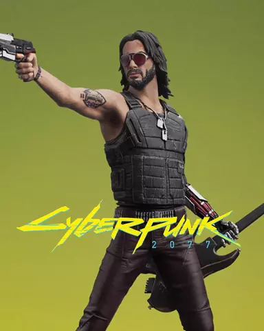 Figura Johnny Silverhand Cyberpunk 2077 Dark Horse