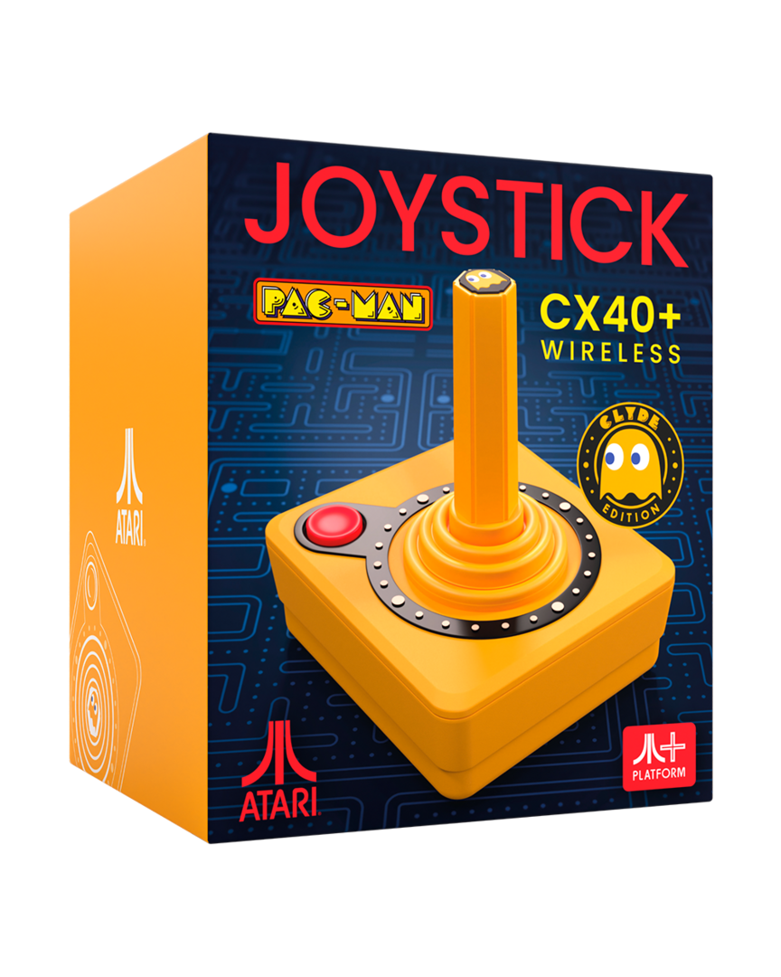Joystick cx40+ wireless edición pac-man naranja clyde