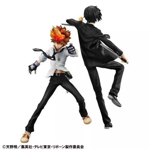 Reservar Pack Figuras Tsunayoshi Sawada & Kyoya Hibari & Reborn Katekyo Hitman Reborn! Megahouse 21cm Figuras