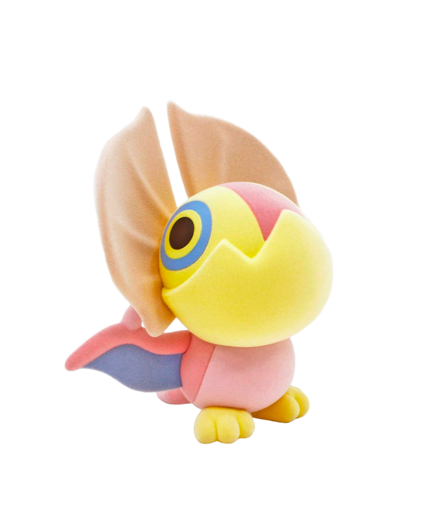 Figura yian kut-ku terciopelo monster hunter chibi style capcom 11cm