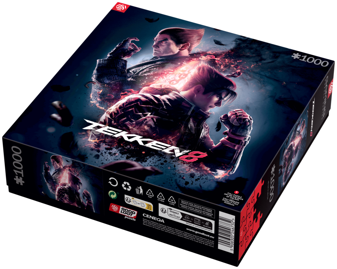 Good loot - gaming puzzle: tekken 8 key art puzzles - 1000