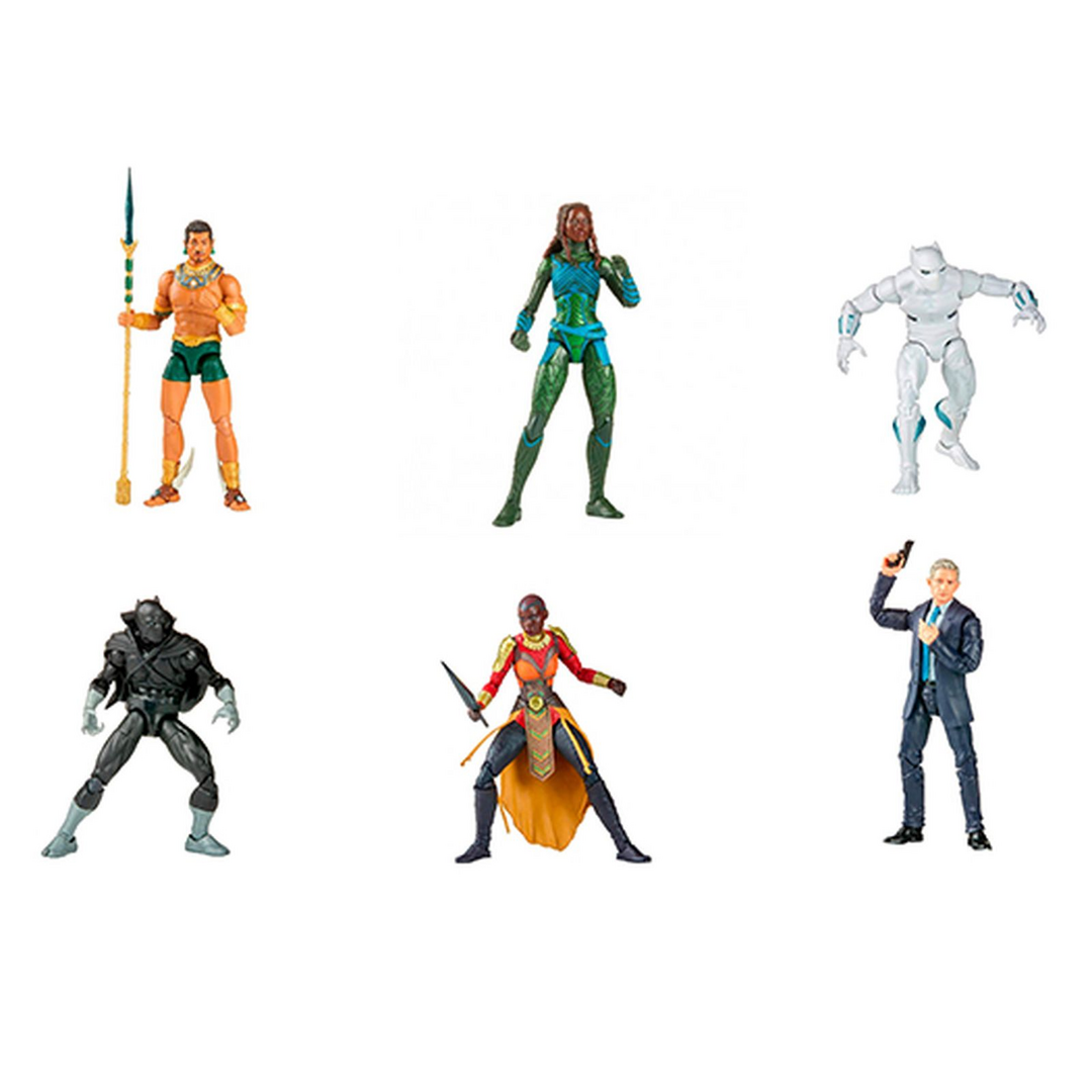 Surtido Black Panther 8 Fig 15 cm Black Panther Wakanda Forever Marvel Legends F34315L0