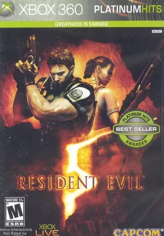 Comprar Resident Evil 5 (Platinum Hits) (Import) Xbox 360 Platinum