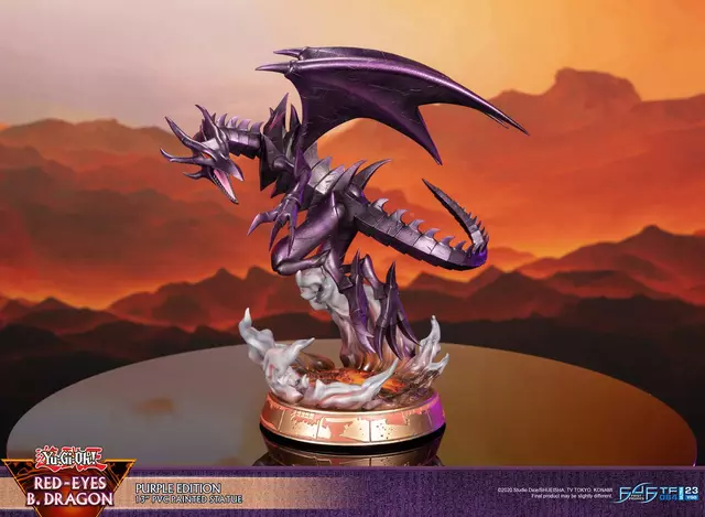 Reservar Figura Red-Eyes B. Dragon Purple Colour Yu-Gi-Oh! First 4 Figures Figuras