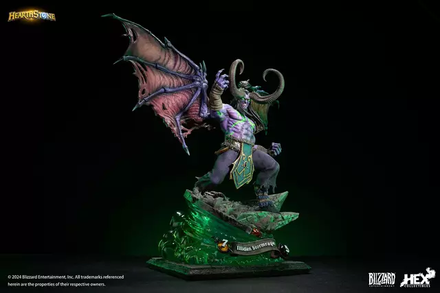 Reservar Estatua Illidan Stormrage Hearthstone 1/10 HEX Collectibles Estatuas Estándar