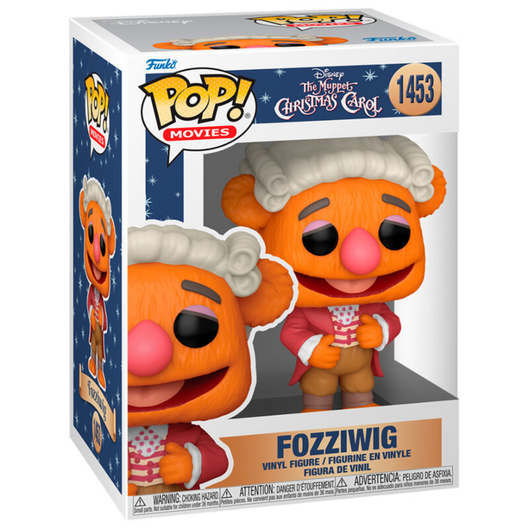Funko Pop! Disney: The Muppet Christmas Carol - Fozzie Bear - Fozziwig - The Muppets - Figura de Vinilo Coleccionable - Idea de Regalo- Mercancia Oficial - Juguetes para Niños y Adultos - Movies Fans