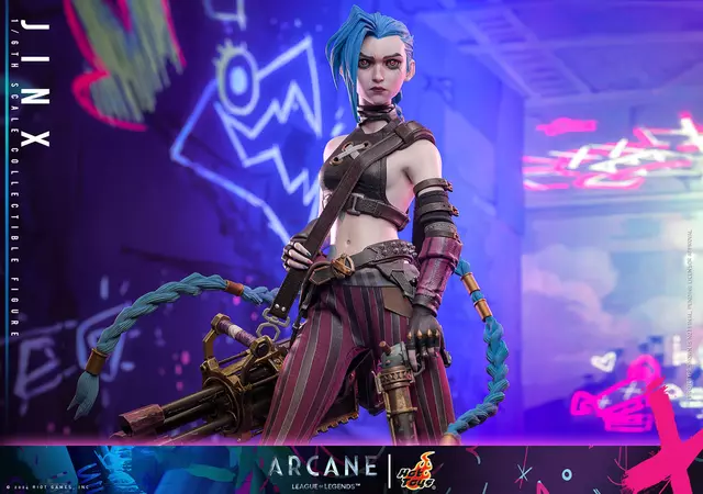 Reservar Figura Jinx Arcane League of Legends 1/6 Hot Toys Figuras Estándar