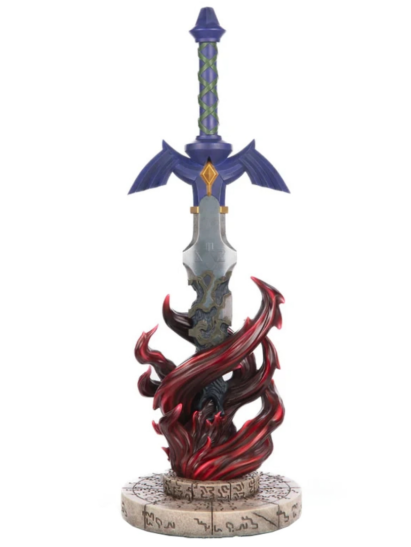 Réplica decayed master sword the legend of zelda: tears of the kingdom 1/1 first 4 figures