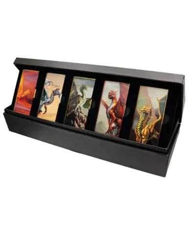 Set de 5 Lingotes Metálicos Dragones Dungeons & Dragons Edición Limitada Fanattik