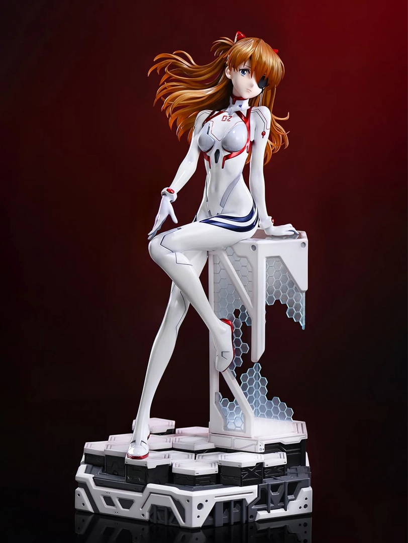 Estatua asuka shikinami langley evangelion: 3.0 + 1.0 premium masterline bonus ver. 1/4 prime 1 studio