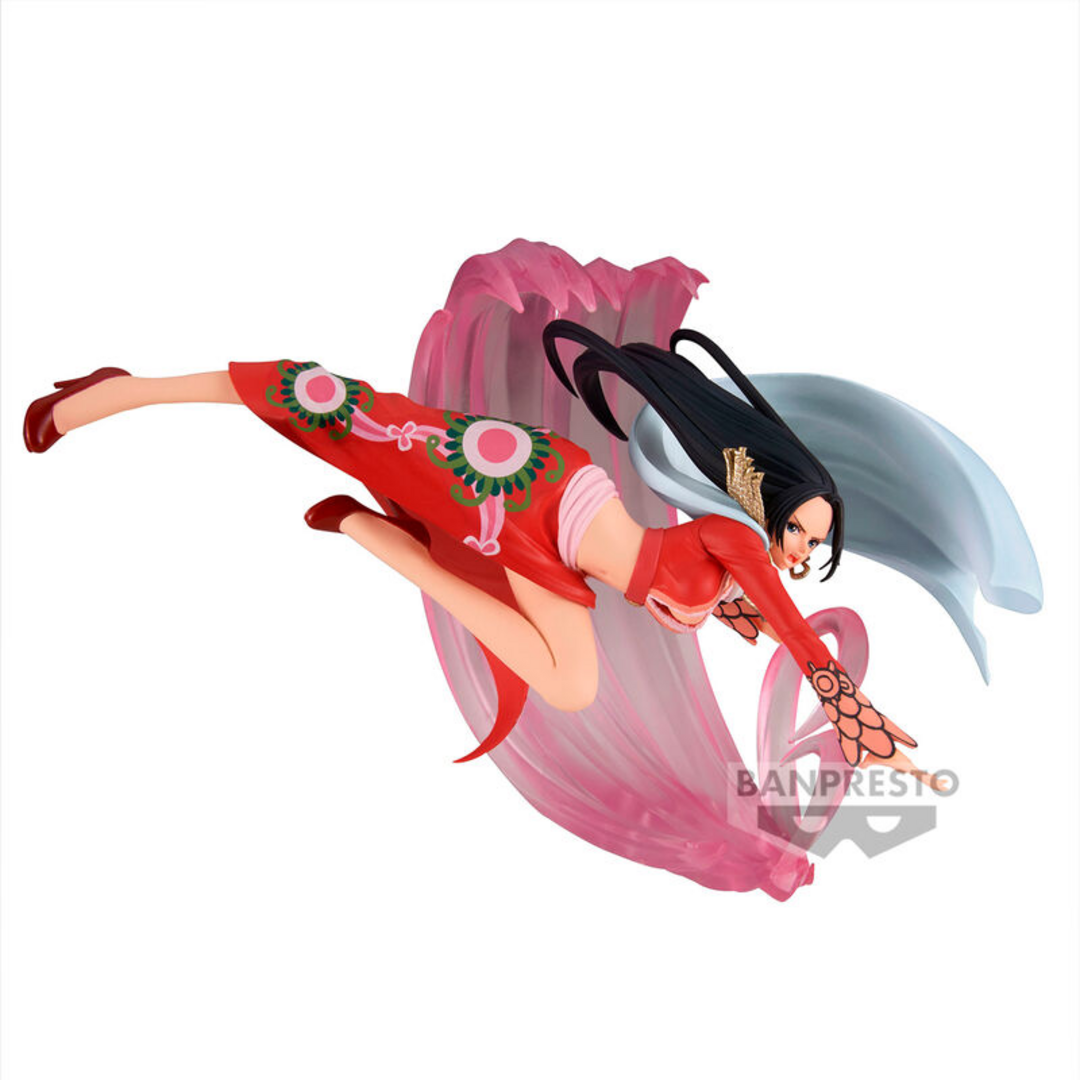 Banpresto Figura de Acción Boa Hancock One Piece - Battle Record Collection 17 cm Multicolor BP89486P. Estatua Coleccionable de Piratas, Figura Detallada, Ideal para Fans del Anime.