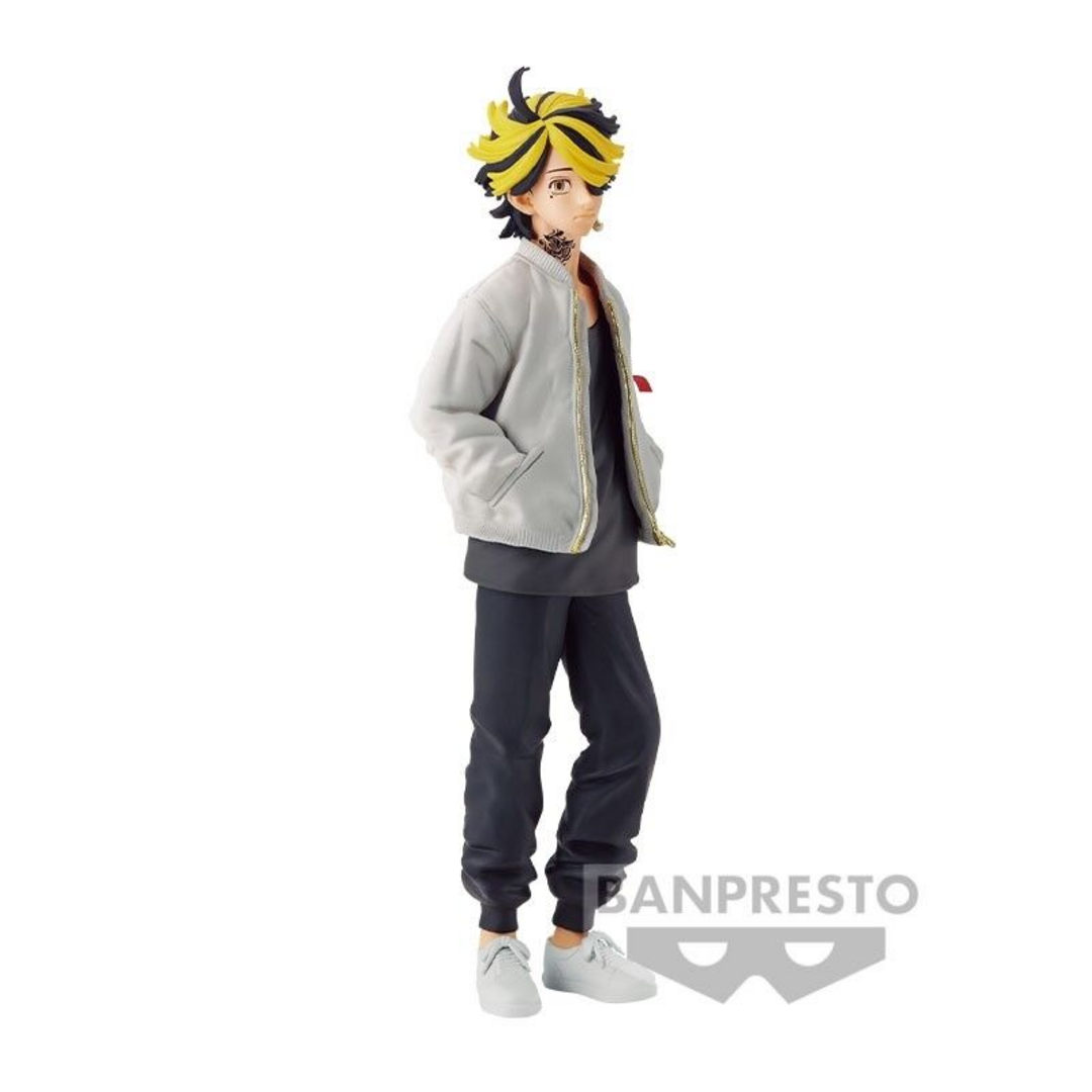 Banpresto Figura de Accion Kazutora Hanemiya - Tokyo Revengers 17 cm BP18906 Multicolor, M