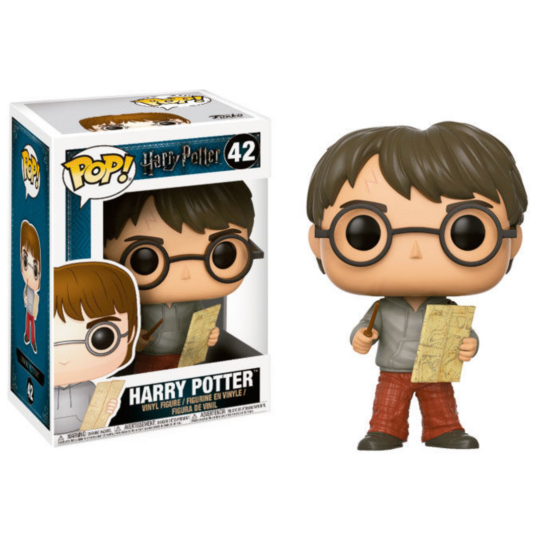 POP Funko Harry Potter with Marauding Map - Figuras Miniaturas Coleccionables para Exhibición - Idea De Regalo - Mercancía Oficial - Juguetes para Niños Y Adultos - Fans De Movies