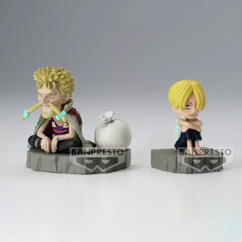 Comprar Figura Sanji & Zeff World Collectable Stories One Piece 6cm Figuras Estándar