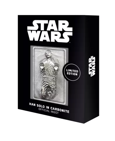 Reservar Lingote Carbonita Han Solo Star Wars Edición Limitada Fanattik Limitada