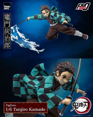 Reservar Figura Tanjiro Kamado Demon Slayer FigZero ThreeZero Figuras de Videojuegos Estándar