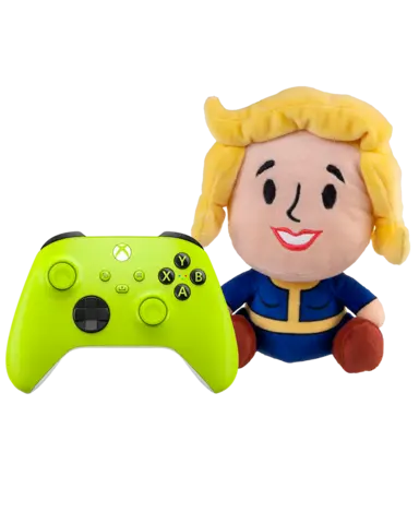 Comprar Mando Inalámbrico Electric Volt + Peluche Vault Girl Fallout Stubbins Xbox Series