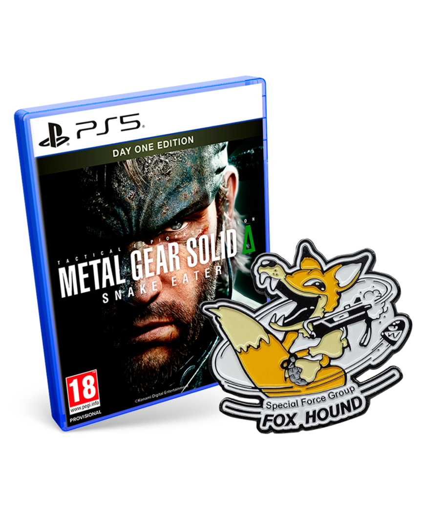 Metal Gear Solid Delta Snake Eater + Pin Foxhound Edición Limitada