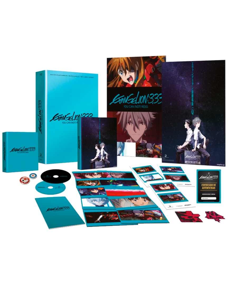 Evangelion:3.33 you can (not) redo. película blu-ray edcición coleccionista